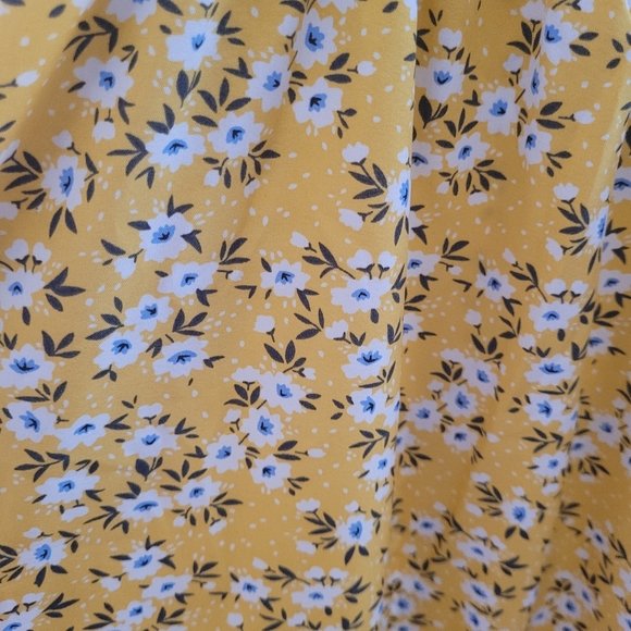 Floral dress for women/one shoulder Sleeveless- M - Picture 5 of 7